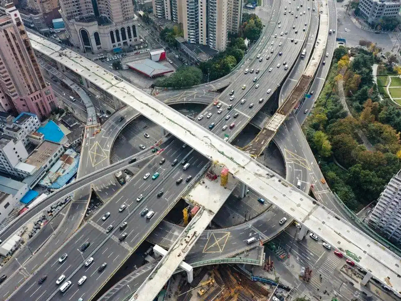 上海市北橫通道天目中路大橋二標(biāo)段橋梁監(jiān)測